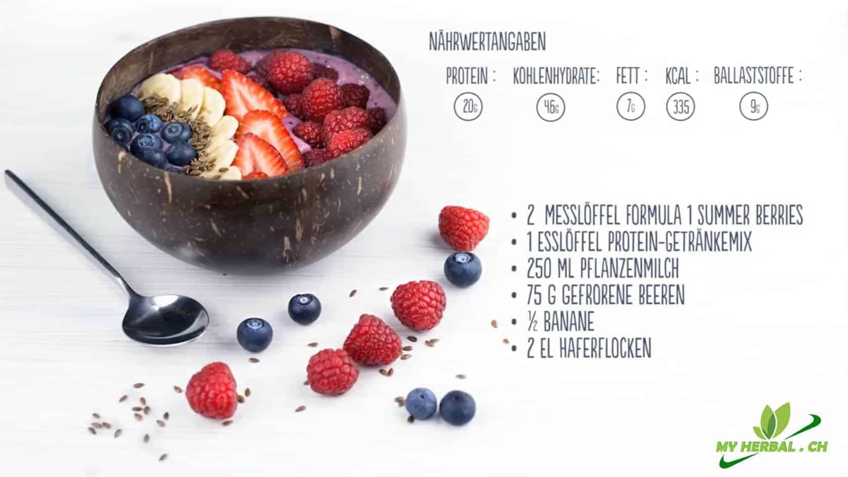Smoothie Beeren Bowl