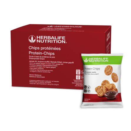 Herbalife Protein Chips Barbecue 10x30g