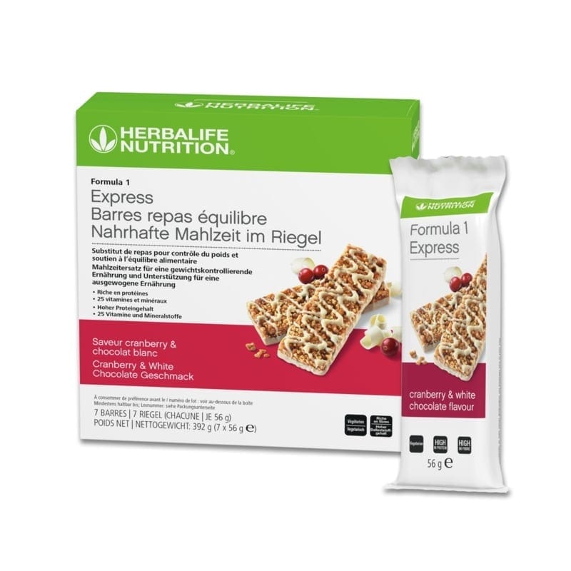 Herbalife Formula 1 - Express Riegel Cranberry & White Chocolate 