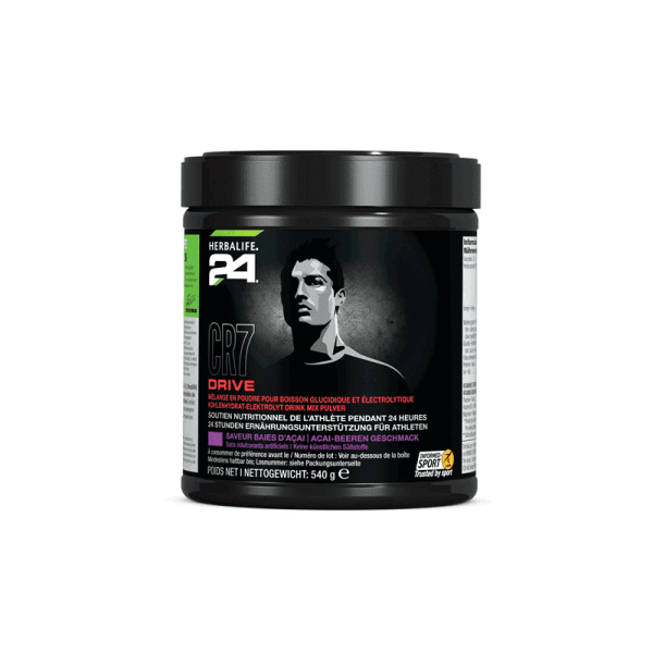 Herbalife CR7 Drive Behälter Acai-Beere 540g Herbalife CR7 Drive Behälter Acai-Beere 540g