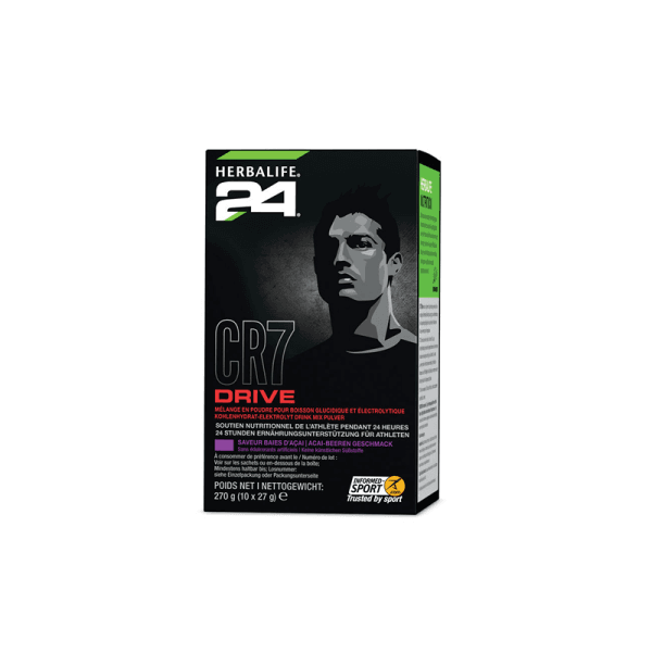 Herbalife CR7 Drive Portionspackungen Acai-Beere 270 g Herbalife CR7 Drive Portionspackungen Acai-Beere 270 g
