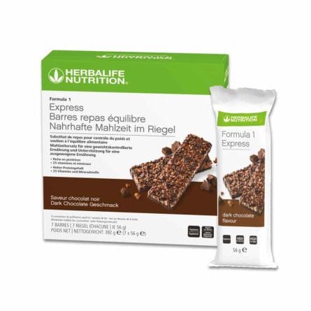 Herbalife Riegel Formula 1 Express Dark Chocolate 7x56g